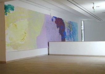 Kunstmuseum Solingen, acrilic on paper,  246 x 1200 cm